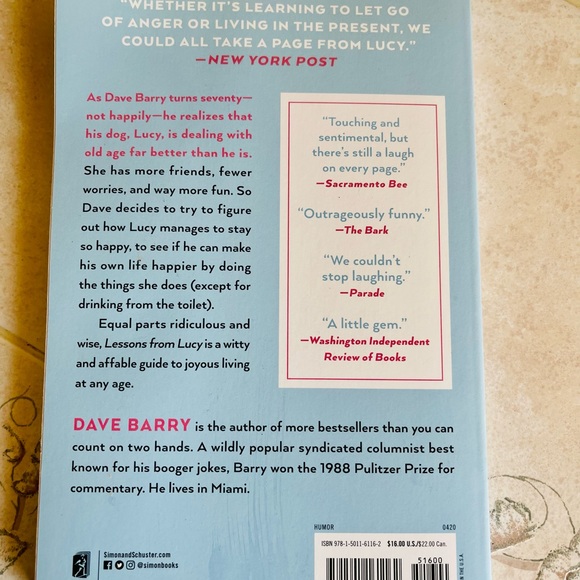 “Lessons from Lucy” Soft Cover Book by Dave Barry - Picture 6 of 9